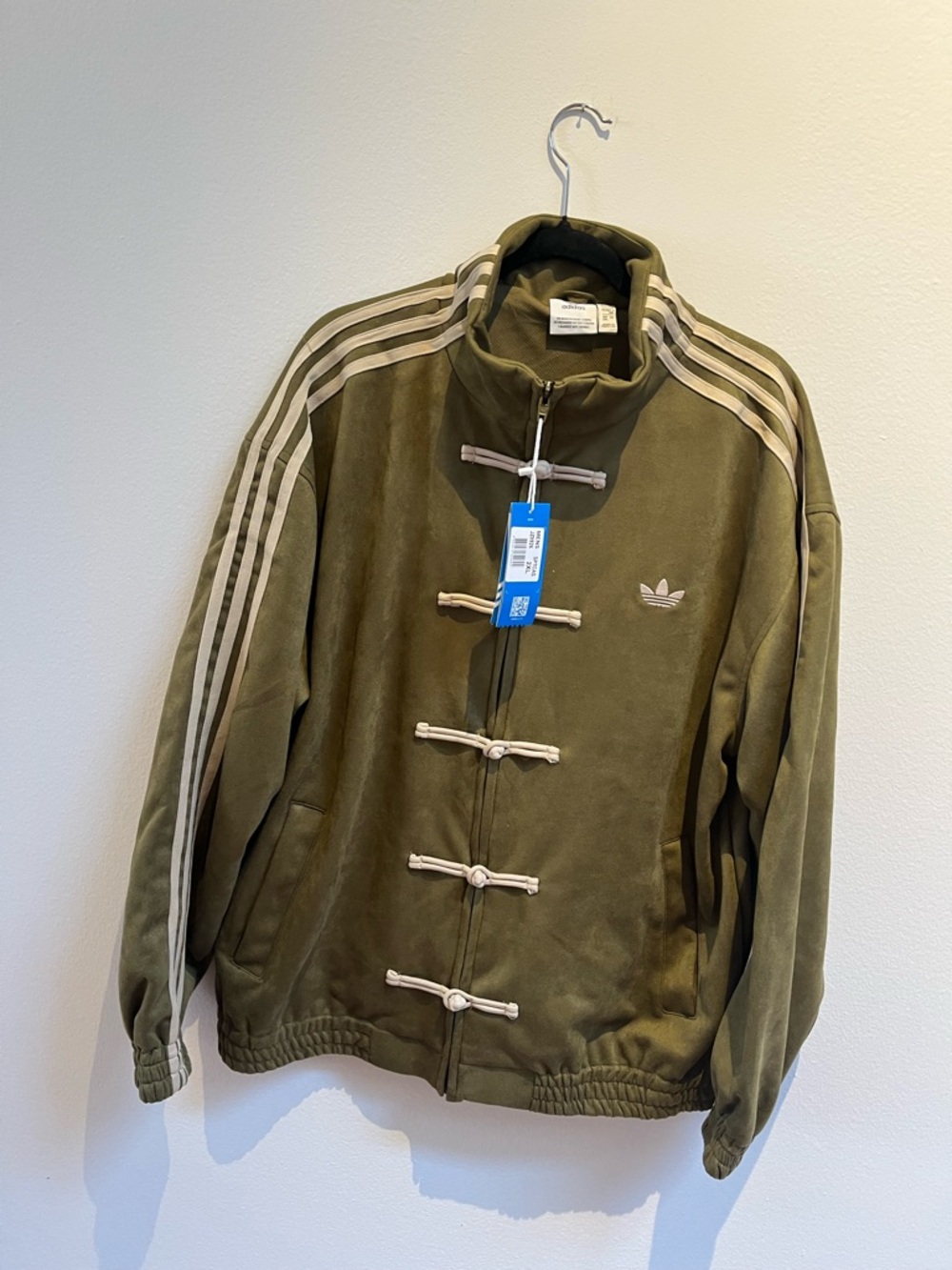 Adidas Chinese New Year - Year of the Snake Zip-up Tang Jacket Green NWT XXL